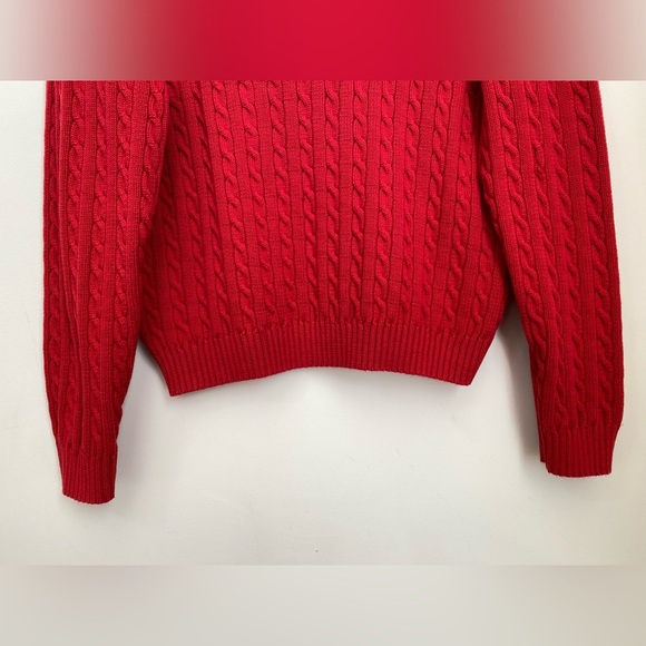 Lauren Ralph Lauren Crewneck Cable Knit 100% Cotton
Womens Jumper Sweater Sz XL - Picture 4 of 11